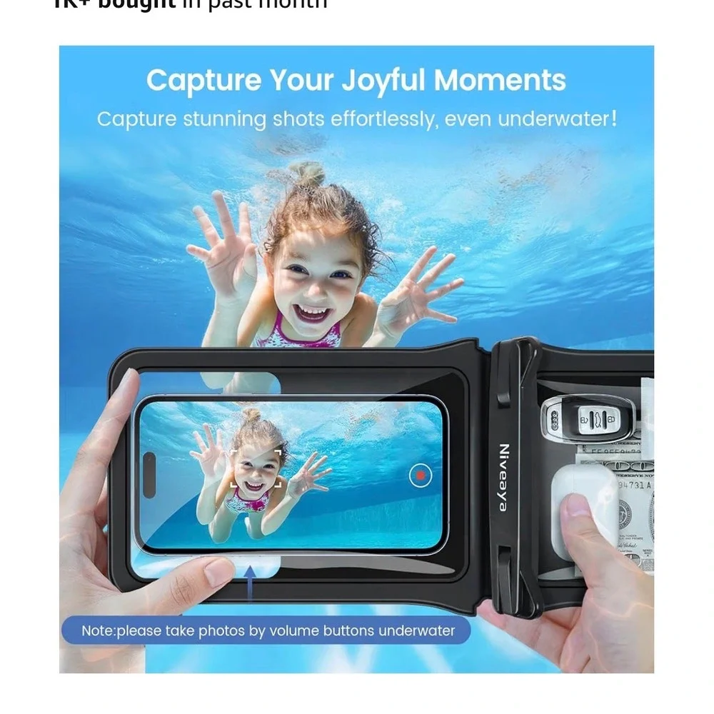 Niveaya ipx8 waterproof